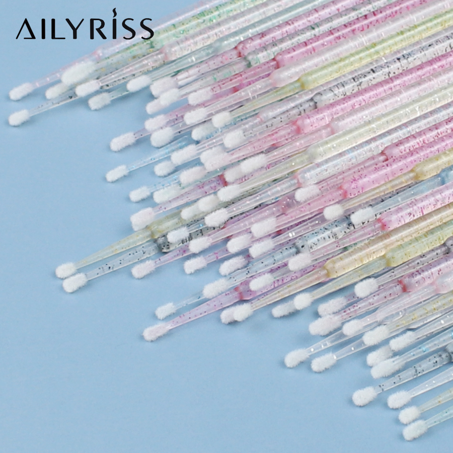 Micro Brush Applicator - Wegwerp Wimperborstels Wattenstaafje 100 stuks Microborstels