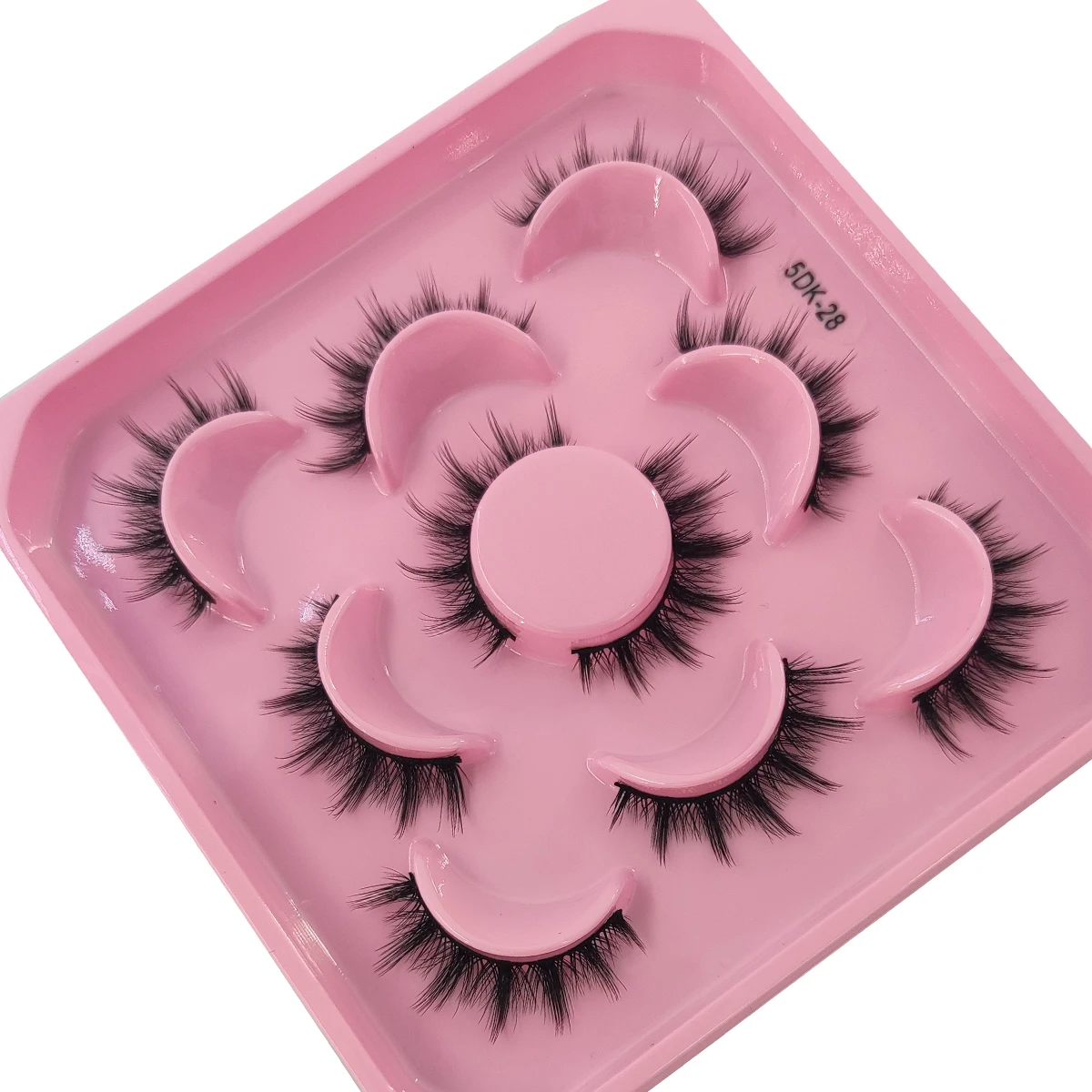 Eyelash Extension Last - AMSDCN 5 paar kunstmatige nertswimpers voor