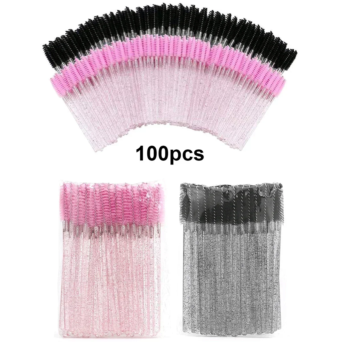 Eyelash Extension For Beginners - Groothandel 100 Stuks Wegwerp Wimper Borstels