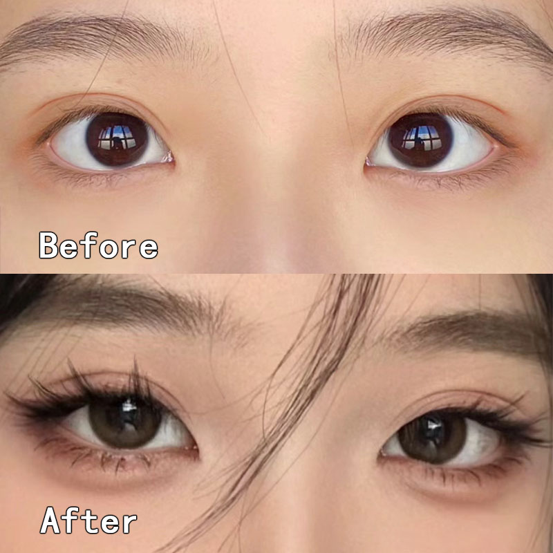 Eyelash Extension No 10 - Fox Cluster Lashes Zelfklevende valse wimpers