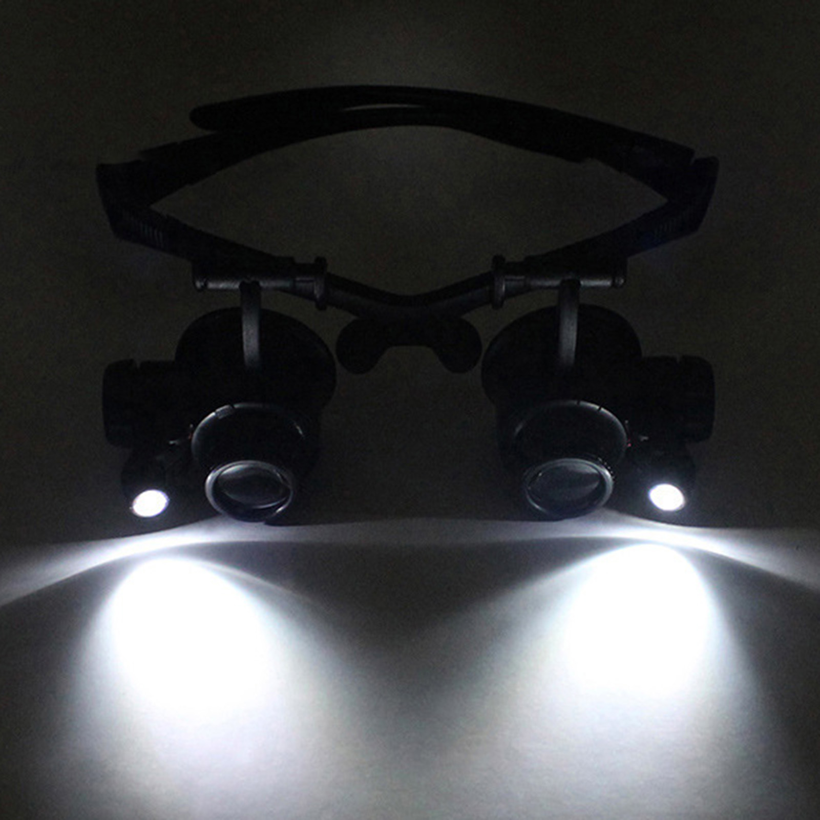 Eyelash Extension With Glasses - Led Light Eye Vergrootglas 8 Lens