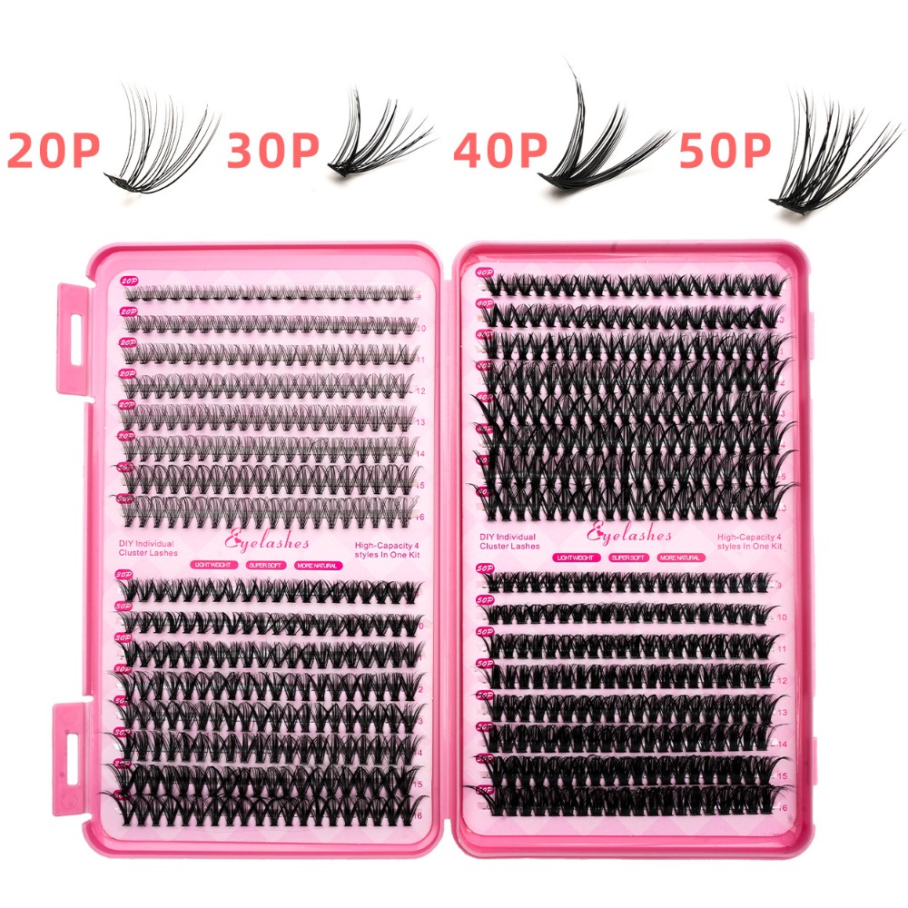 Eyelash Extension Volume Styles - Natuurlijke Look Kunstwimpers 3D Volume Pluizige