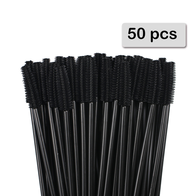 Micro Brush Applicator - 50 Stuks Siliconen Mascara Wands Applicator