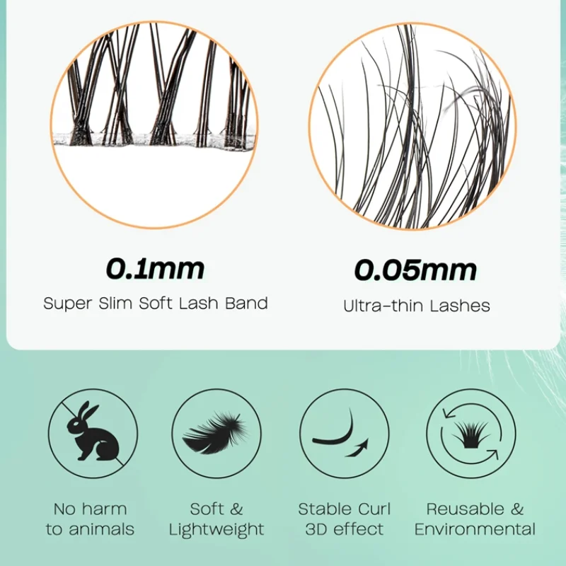 Individuele Wimpers Cluster C  - Eyelash Extension Supernatural recensie en prijs