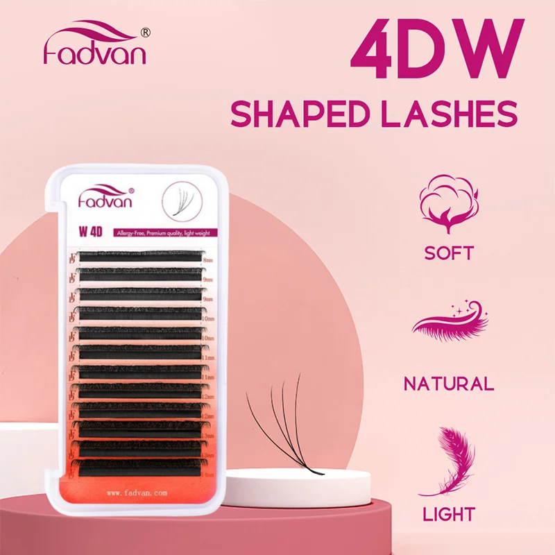 FADVAN 4D W-vorm Premade Volum - Eyelash Extension Volume Styles recensie en prijs