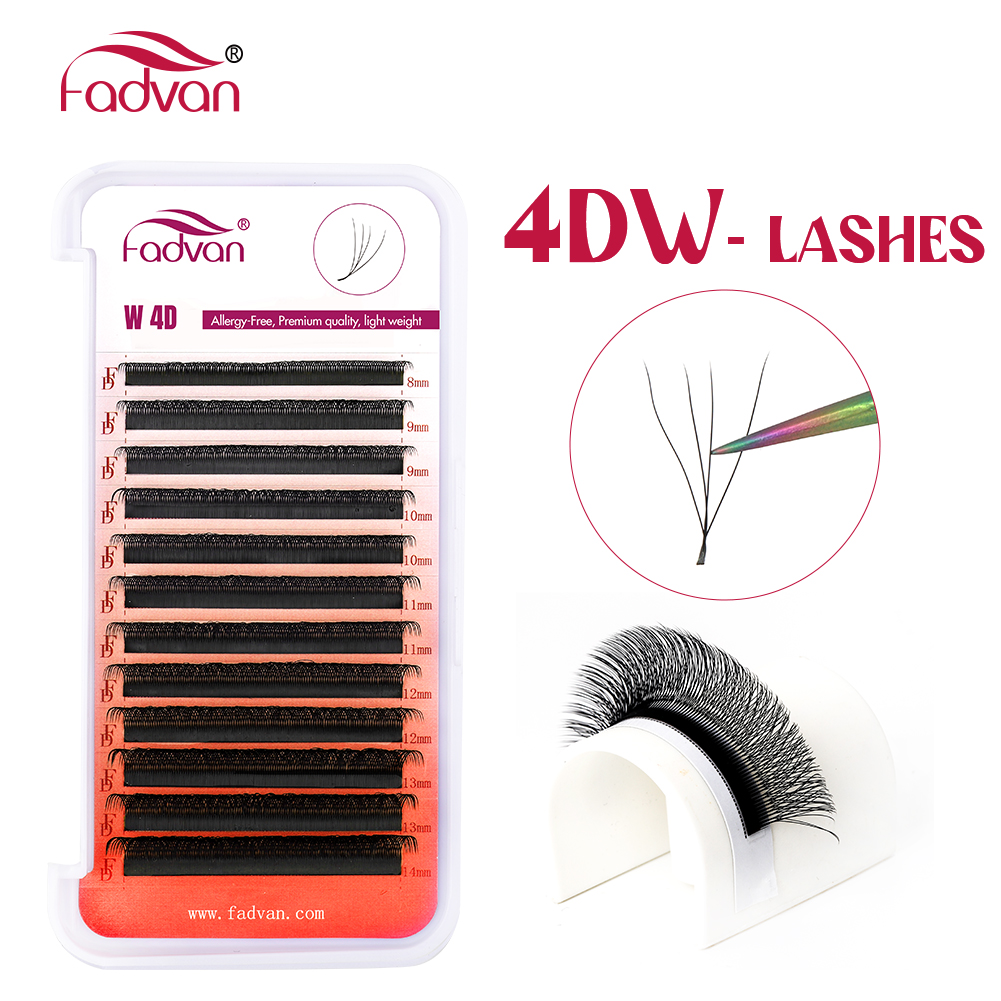 FADVAN 4D W-vorm Premade Volum - Eyelash Extension Volume Styles recensie en prijs