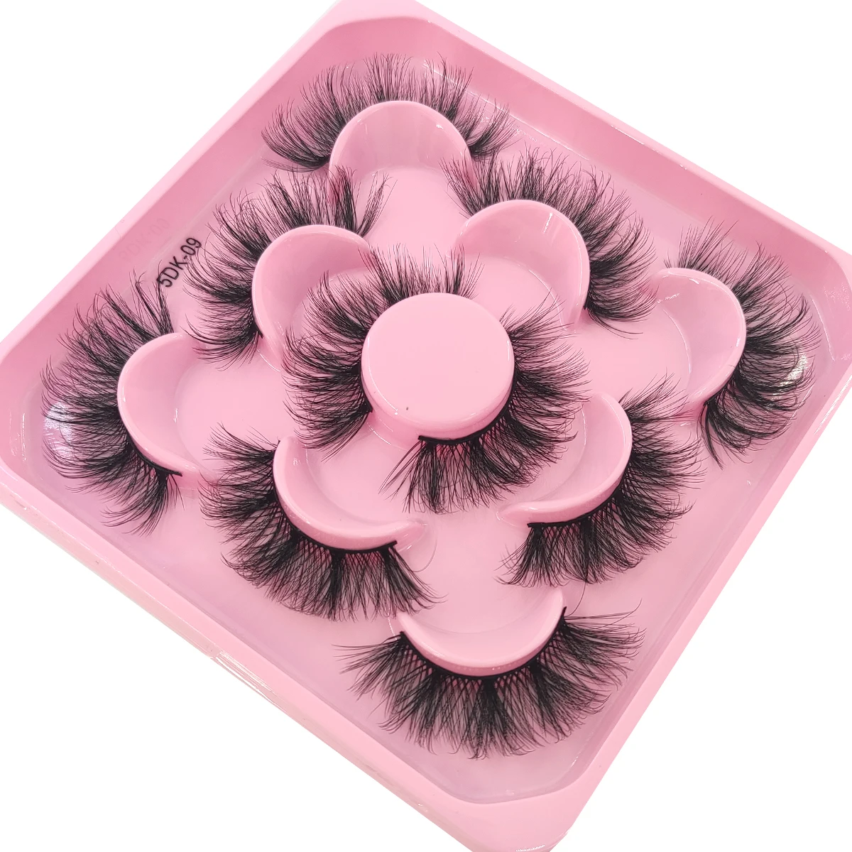 AMSDCN 5 paar kunstmatige nert - Eyelash Extension Last recensie en prijs