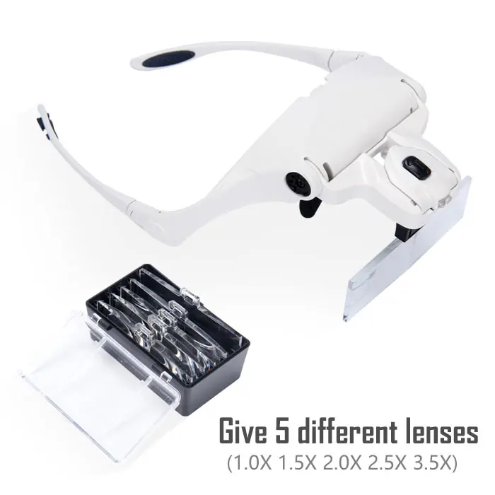 1 stks Vergrootglas Bril Wimpe - Eyelash Extension With Glasses recensie en prijs
