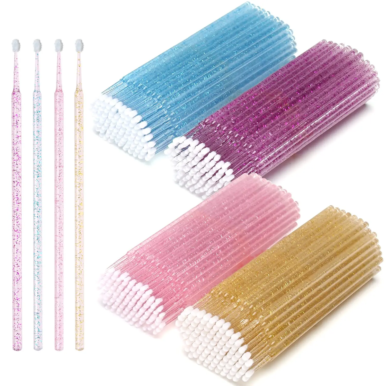 100 stks/partij Wegwerp Wimper - Micro Brush Applicator recensie en prijs