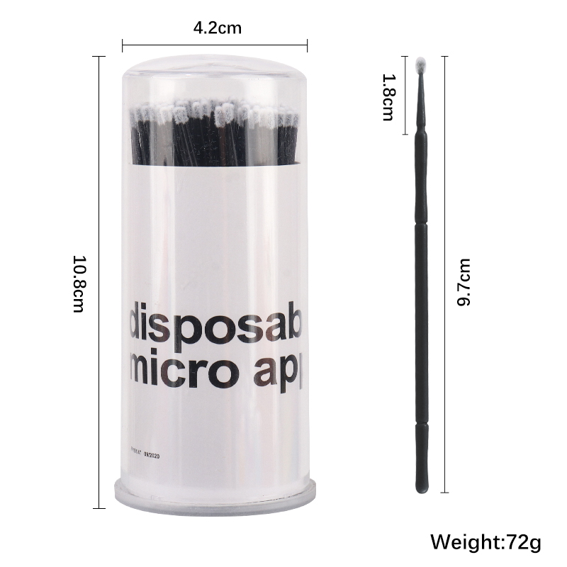 100 Stuks Wegwerp Wimperborste - Micro Brush Applicator recensie en prijs