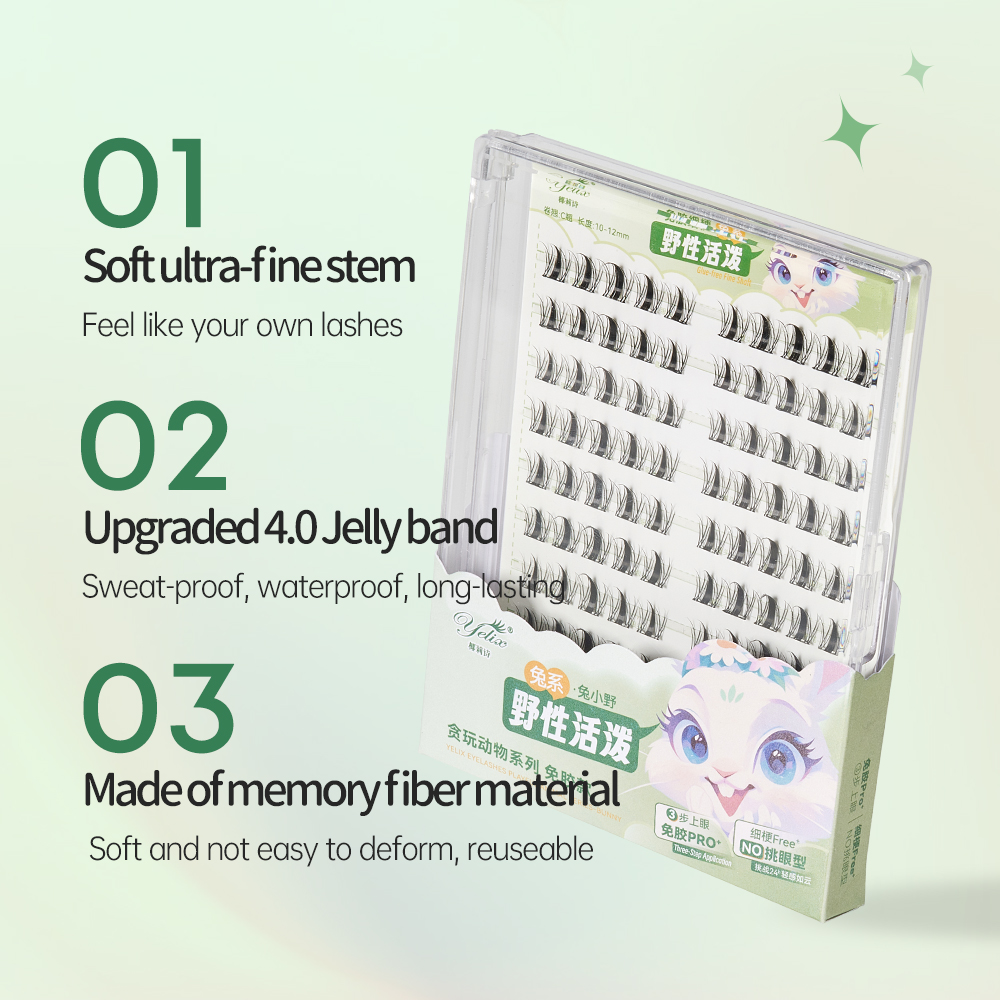 Yelix Geen Lijm Nodig Valse Wi - Eyelash Extension No 10 recensie en prijs