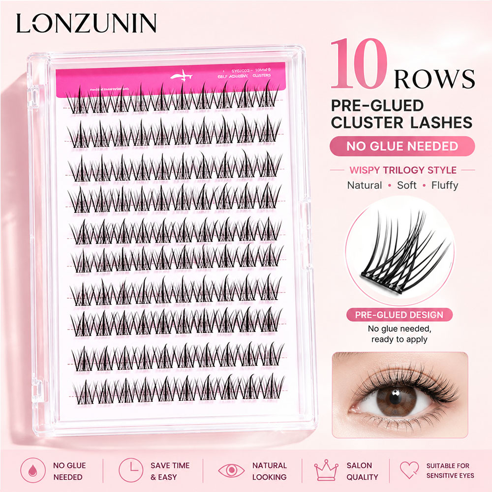 Premium zelfklevende, pluizige - Eyelash Extension No 10 recensie en prijs