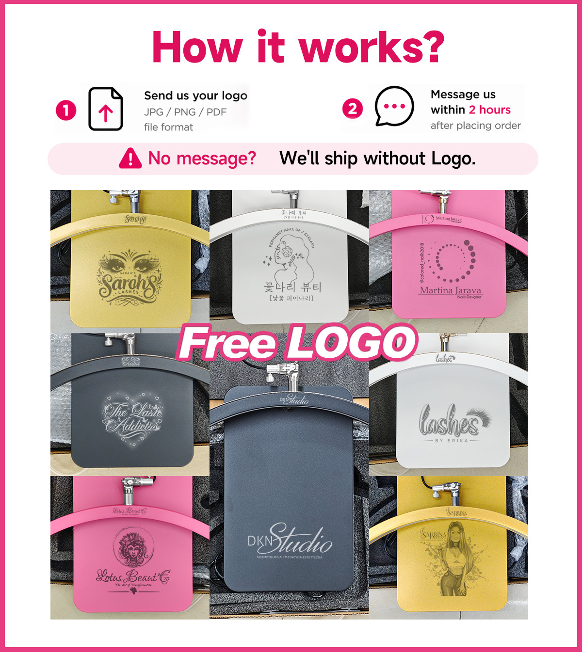 Gratis LOGO Verborgen Kabel LE - Eyelash Extension No 10 recensie en prijs