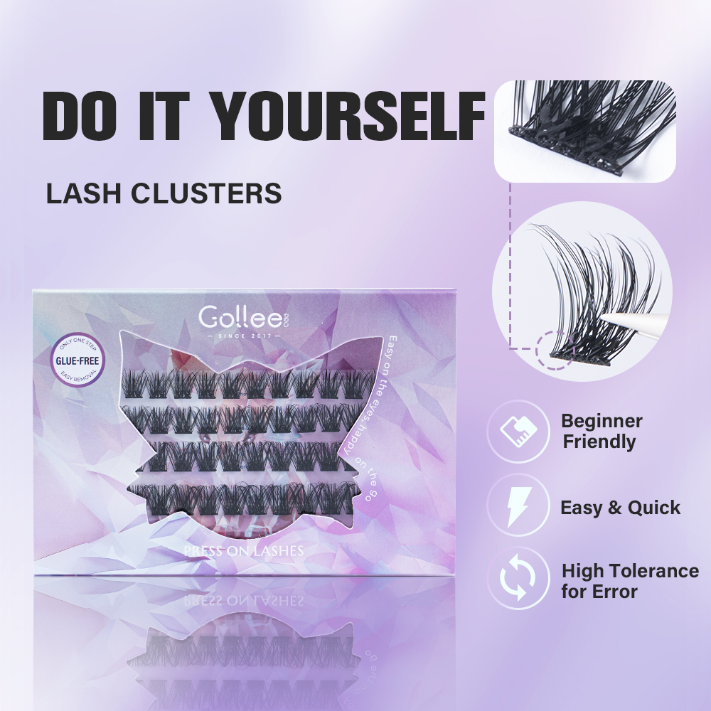 Gollee zelfklevende wimperclus - Eyelash Extension No 10 recensie en prijs