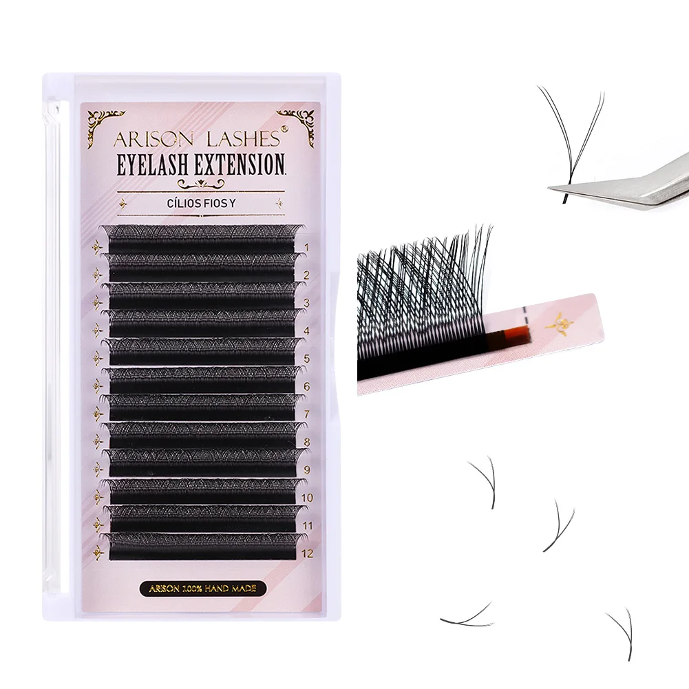 ARISON 10 Dozen Volume Wimpere - Eyelash Extension Volume Styles recensie en prijs