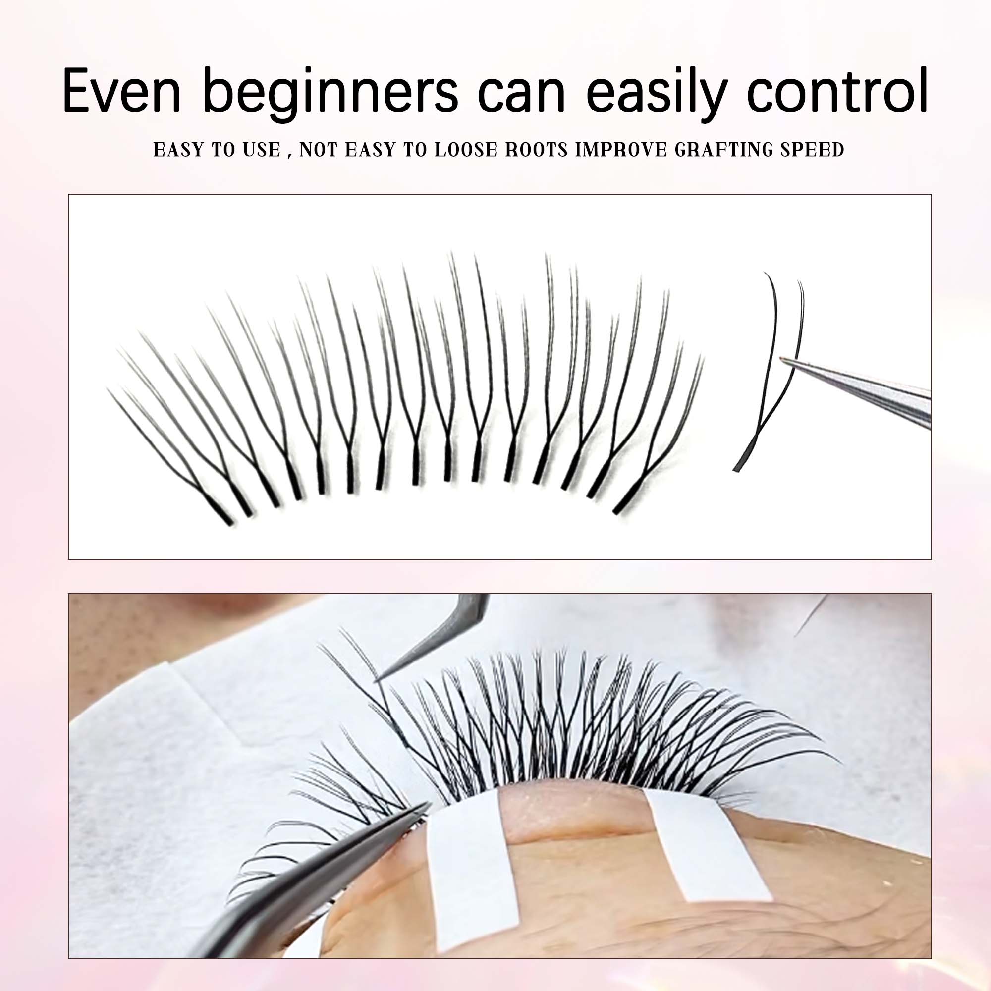 CoMango U-vormige parallelle b - Eyelash Extension Volume Styles recensie en prijs