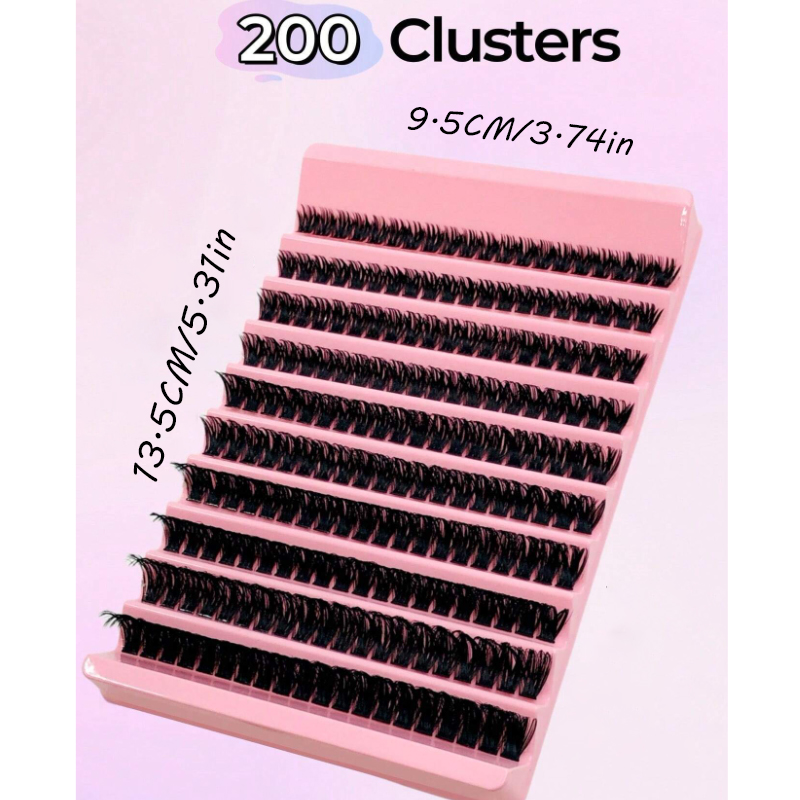 200PCS DIY Wimper Extensions S - Eyelash Extension Supernatural recensie en prijs