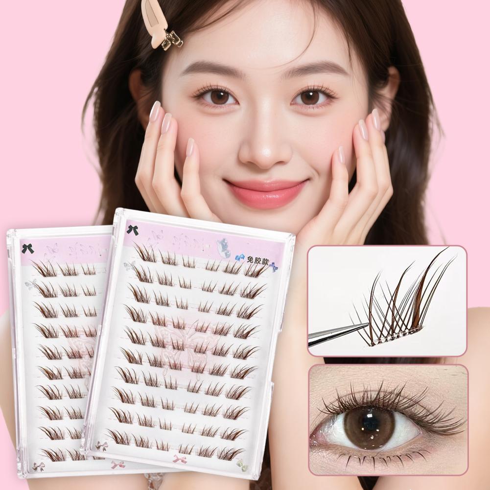 Geen lijm nodig Fox Eye Effect - Eyelash Extension No 10 recensie en prijs