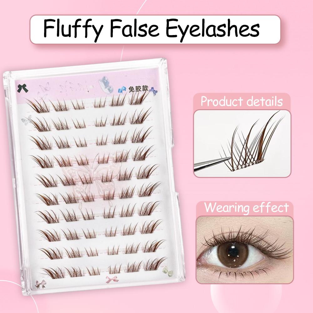 Geen lijm nodig Fox Eye Effect - Eyelash Extension No 10 recensie en prijs