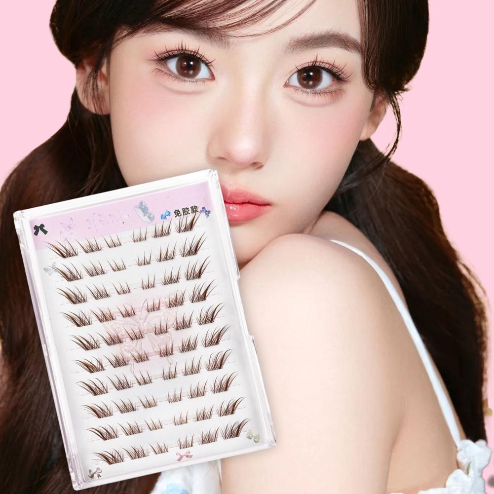 Geen lijm nodig Fox Eye Effect - Eyelash Extension No 10 recensie en prijs