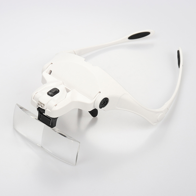 5-lens vergrootglazen LED-lich - Eyelash Extension With Glasses recensie en prijs