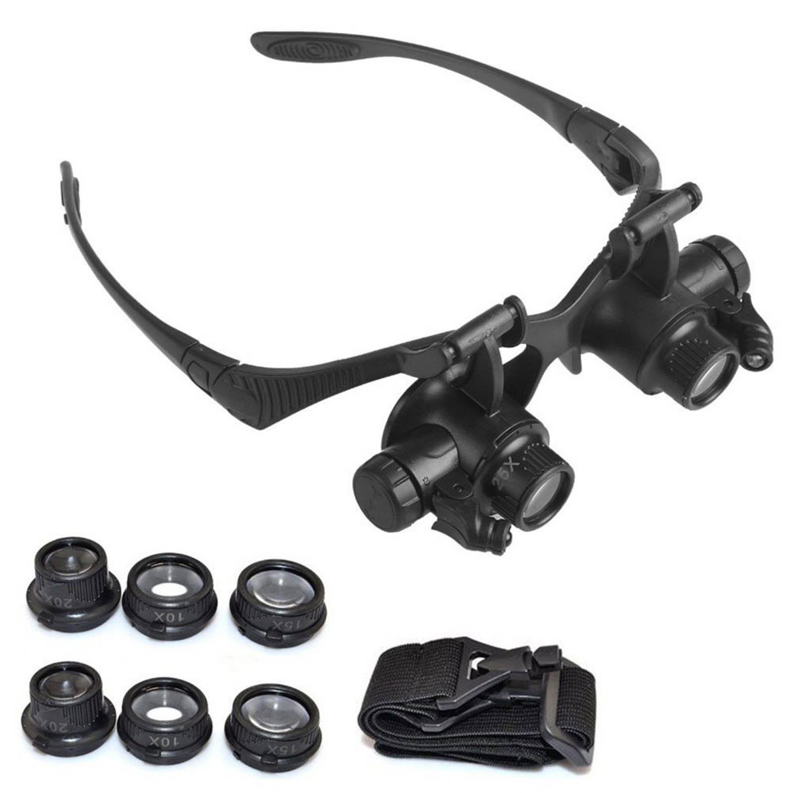 Led Light Eye Vergrootglas 8 L - Eyelash Extension With Glasses recensie en prijs