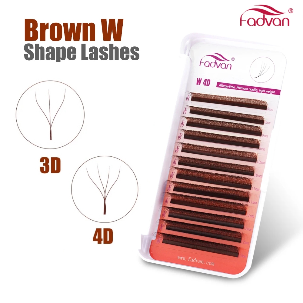 FADVAN Bruin 3D/4D W Vorm D Kr - Eyelash Extension Last recensie en prijs