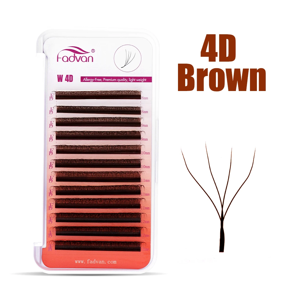 FADVAN Bruin 3D/4D W Vorm D Kr - Eyelash Extension Last recensie en prijs