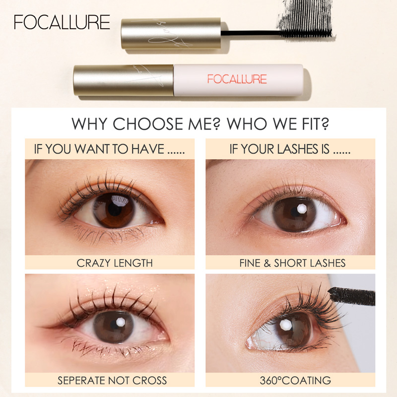 FOCALLURE 4d Wimper Mascara Ni - Eyelash Extension Supernatural recensie en prijs